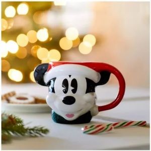 Mickey Mouse Santa mug new